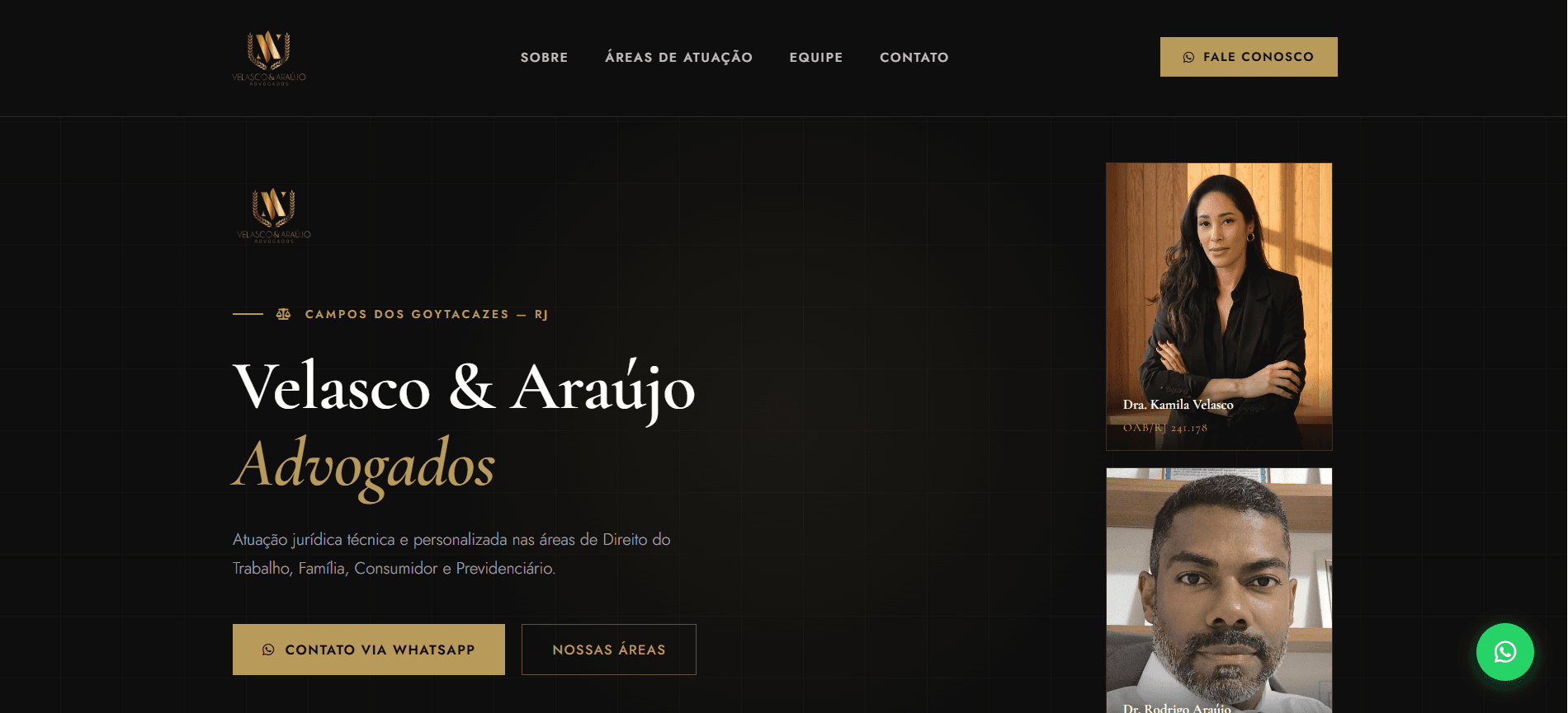 Prévia visual de Velasco & Araújo Advogados